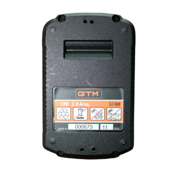 Акумулятор Li-Ion GTM B18V/3Аh 18 В 3 А*год для шурупокрута