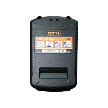 Акумулятор Li-Ion GTM B18V/4Аh 18 В 4 А*год для шурупокрута