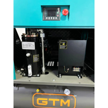 Гвинтовий повітряний компресор 200 л GTM DLG7.5V/inv масляний 380В/інвертор/кожух (DLG7.5V-INV Closed case)
