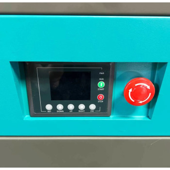 Гвинтовий повітряний компресор 200 л GTM DLG7.5V/inv масляний 380В/інвертор/кожух (DLG7.5V-INV Closed case)