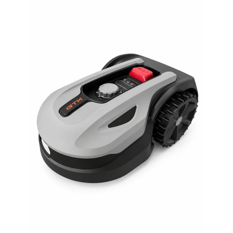Газонокосарка-робот GTM RLM600/18W 600 кв.м із зарядною станцією та комплектом для встановлення (RLM600/18W)