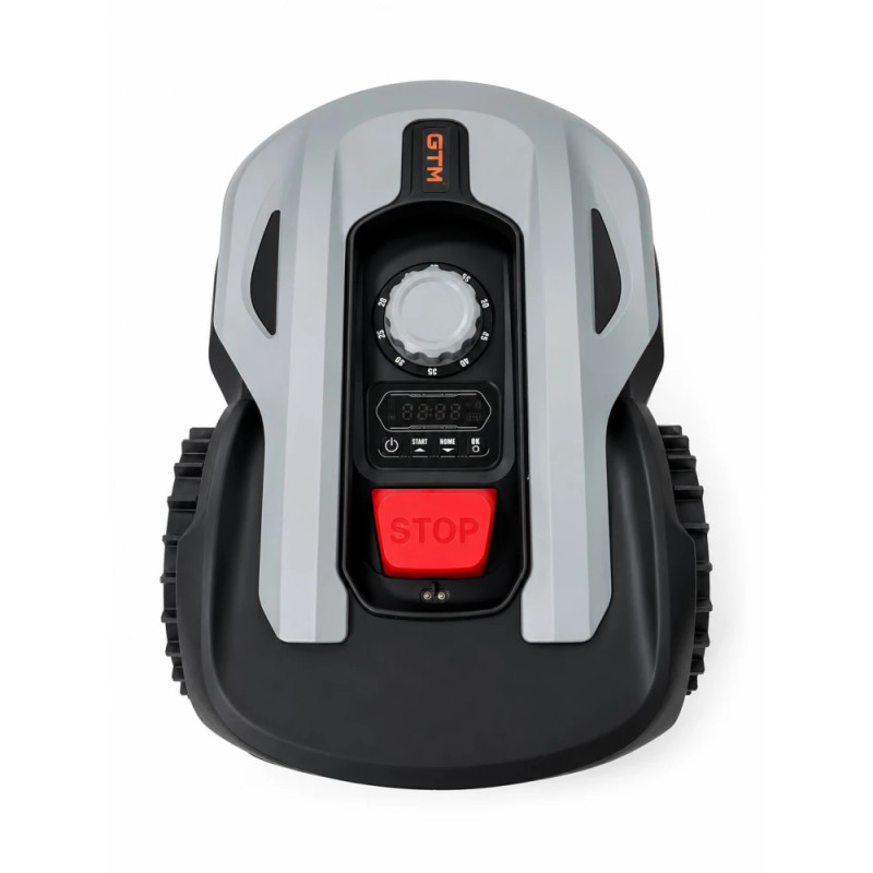 Газонокосарка-робот GTM RLM600/18W 600 кв.м із зарядною станцією та комплектом для встановлення (RLM600/18W)