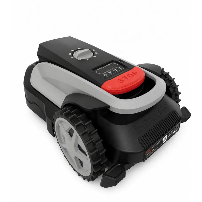Газонокосарка-робот GTM RLM800/18V 600 кв.м із зарядною станцією та комплектом для встановлення (RLM800/18V)