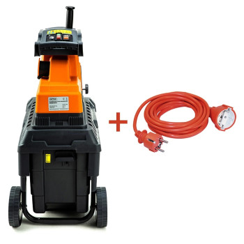 Садовий подрібнювач GTM MS2800/45 KIT + подовжувач 10м (MS2800/45_KIT+ext.cord)