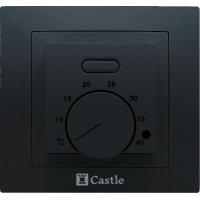 Терморегулятор механічний Castle AC308H чорний