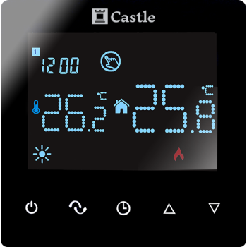Сенсорний програматор Castle AC606H чорний