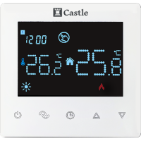 Сенсорний програматор Castle AC606H білий