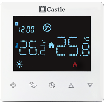Сенсорний програматор Castle AC606H білий