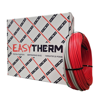 Тепла підлога EasyTherm (Латвія) 180 Вт/м² кабель під плитку