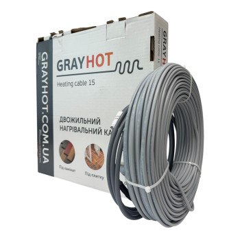 Тепла підлога GrayHot (Україна) 150 Вт/м² кабель під плитку