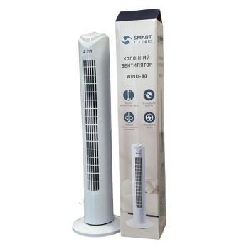 Колонний вентилятор SmartLine Wind-80, 3 швидкості
