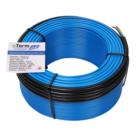 Тепла підлога TERM PRO 200 Вт/м² (під плитку, у стяжку)