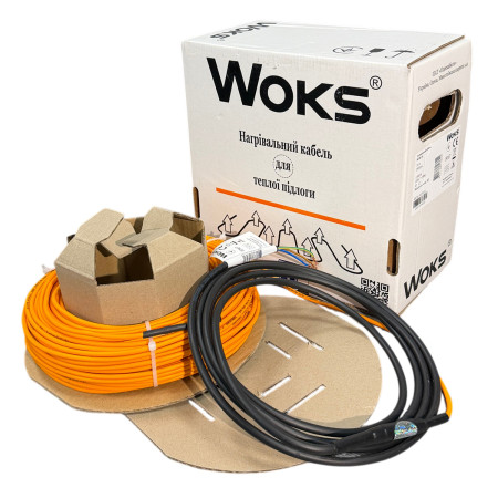 Комплект теплої підлоги з програматором Woks 180 Вт/м² (під плитку)